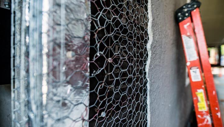 Metal Underlay to support drywall