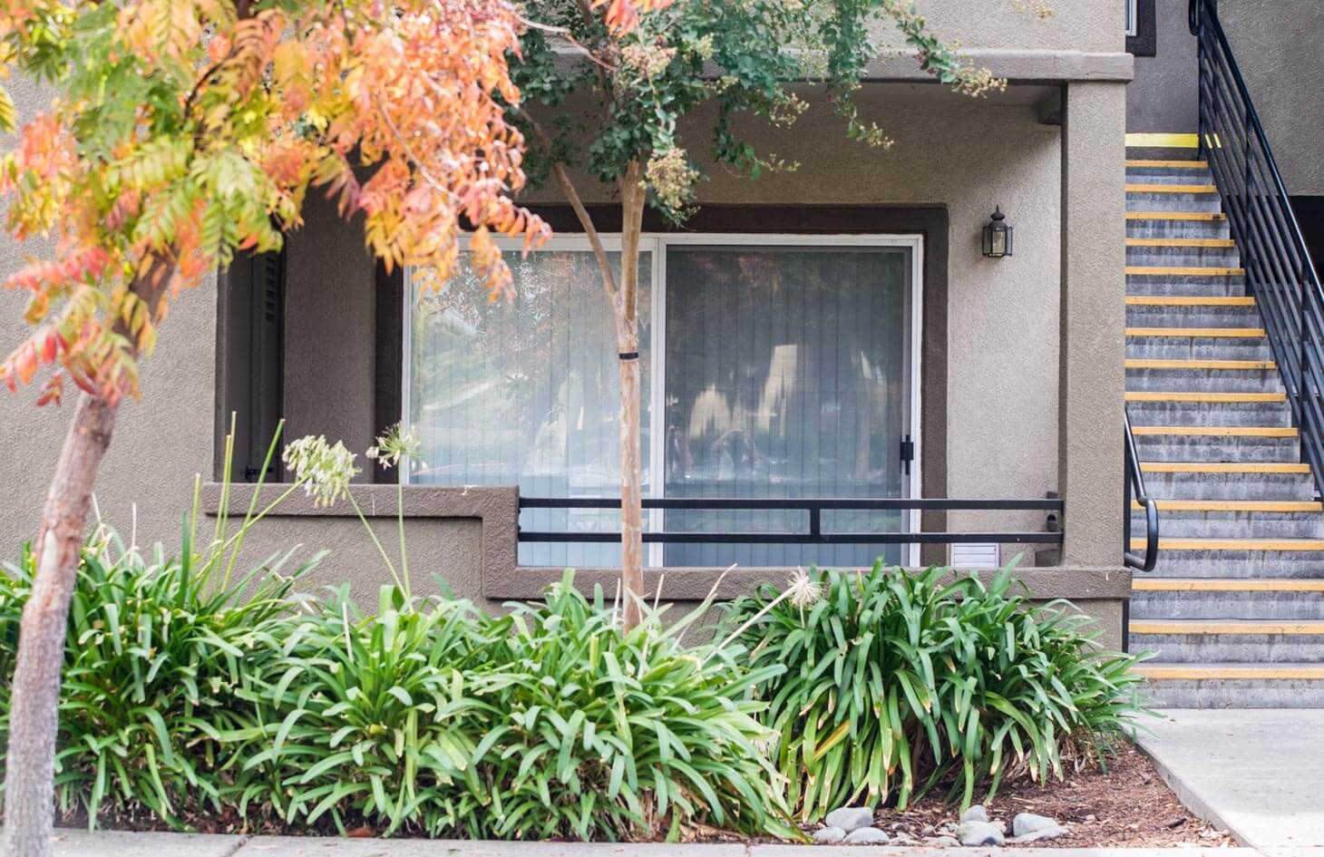 Outdoor Patio at Terracina Gold Apartments